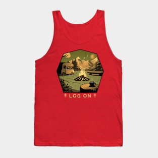 Log On 🌲🌄 Tank Top